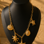 Azure Coast Charm Necklace