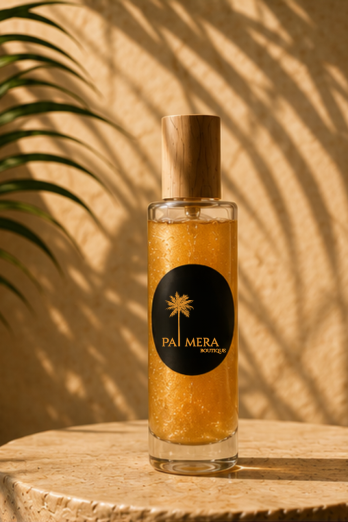 Golden Veil Shimmer Oil