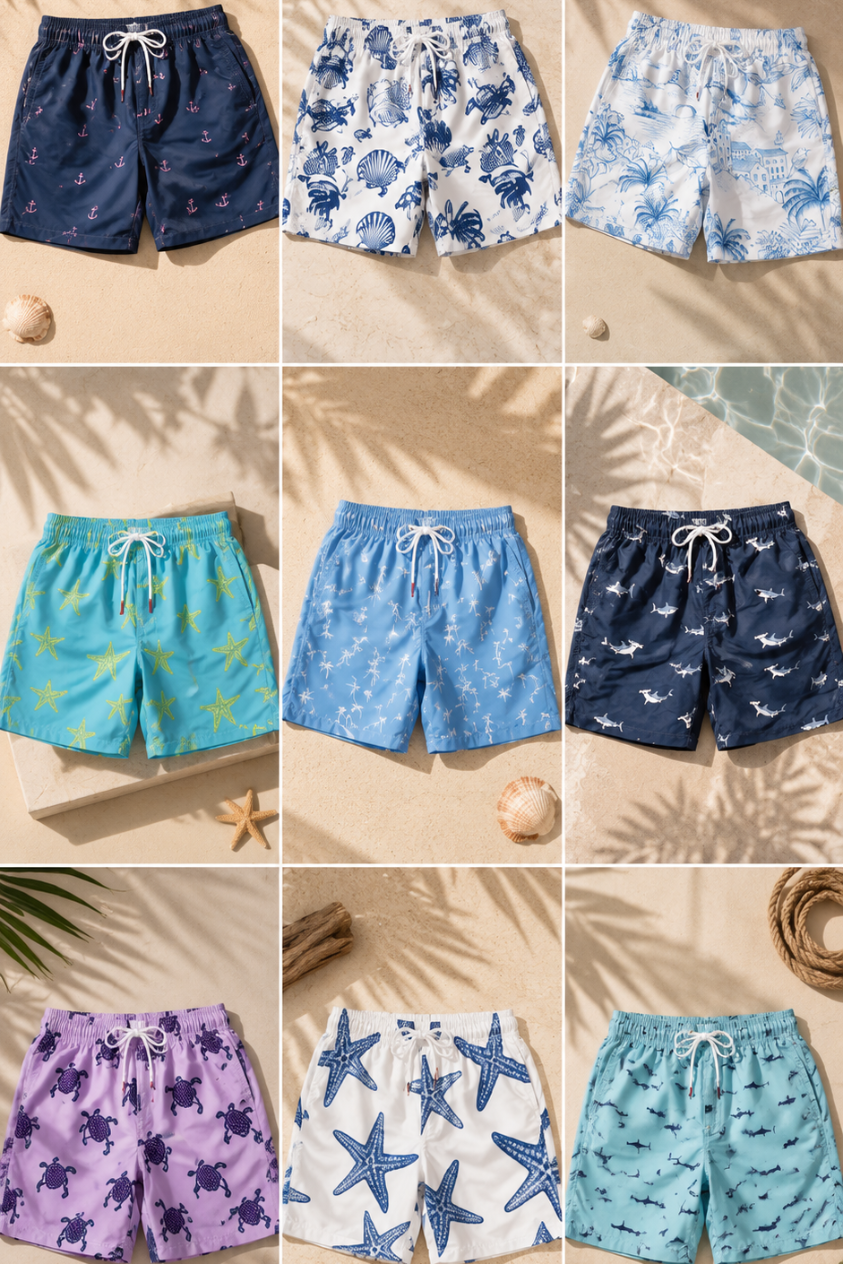 The Riviera Swim Shorts The Riviera Swim Shorts