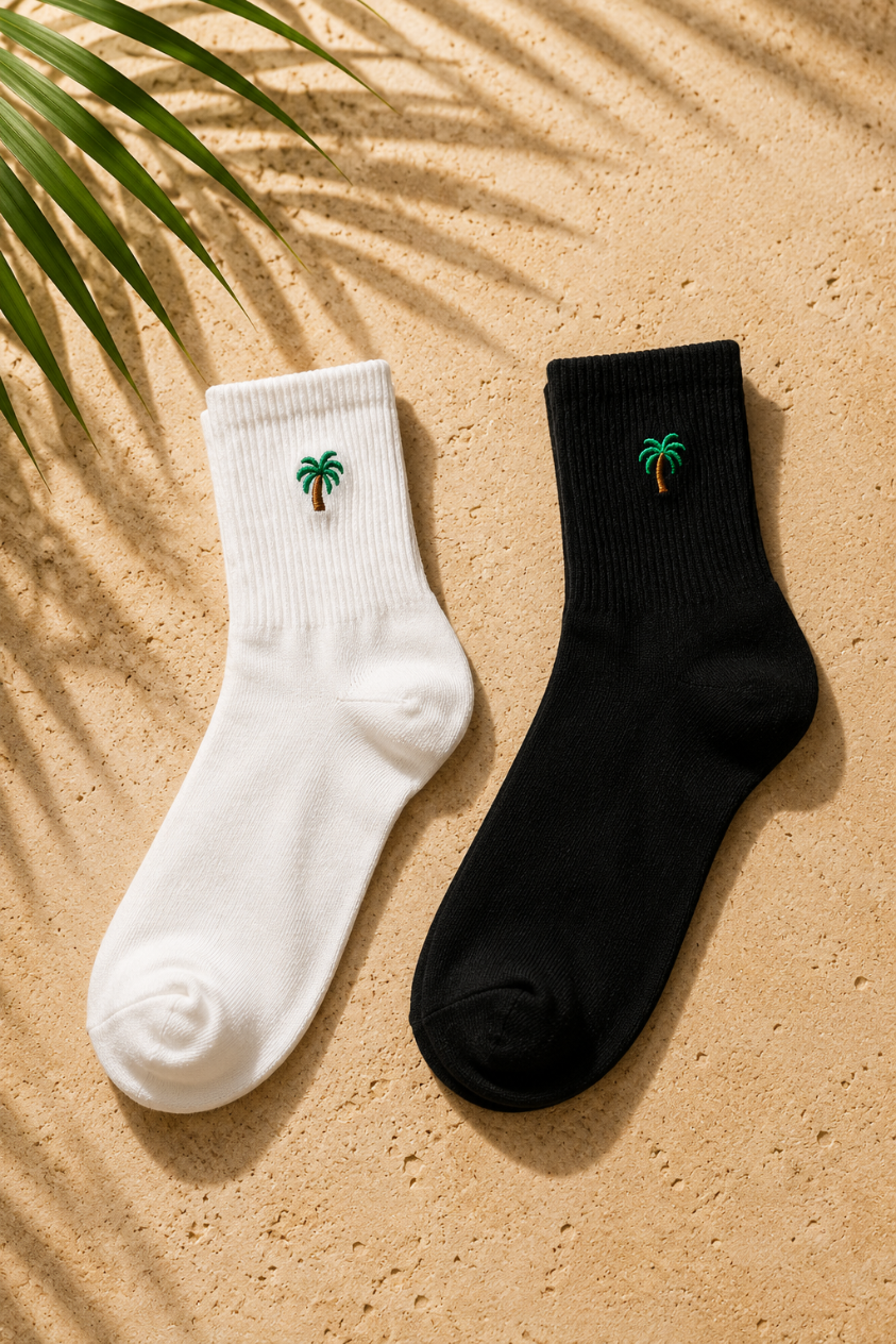Palm Breeze Socks